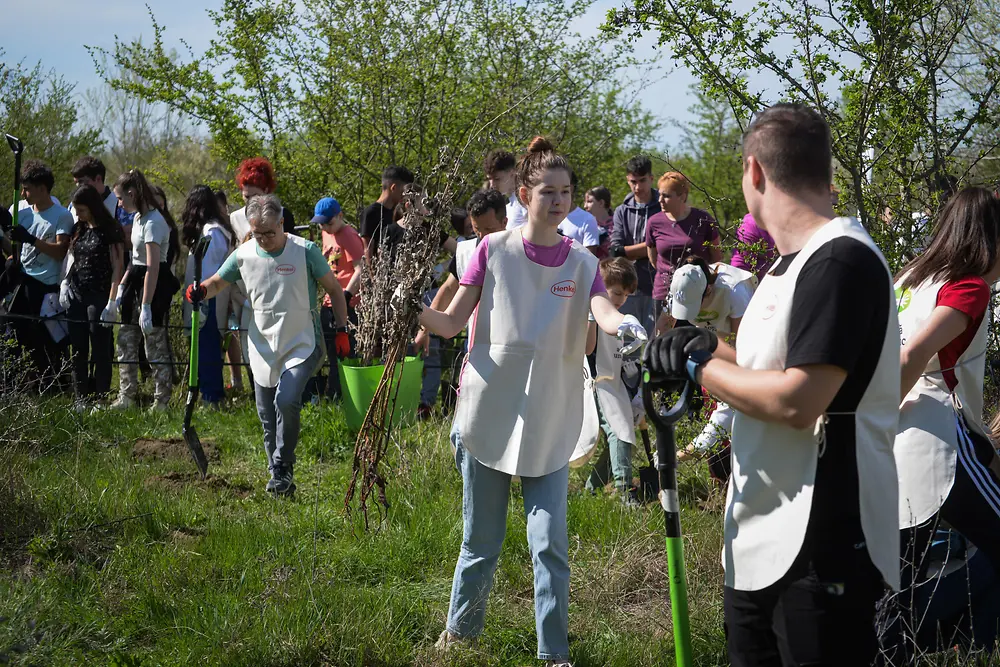 Odată cu venirea primăverii, Henkel Romania a inaugurat seria activităților sale sustenabile și de voluntariat din anul 2024