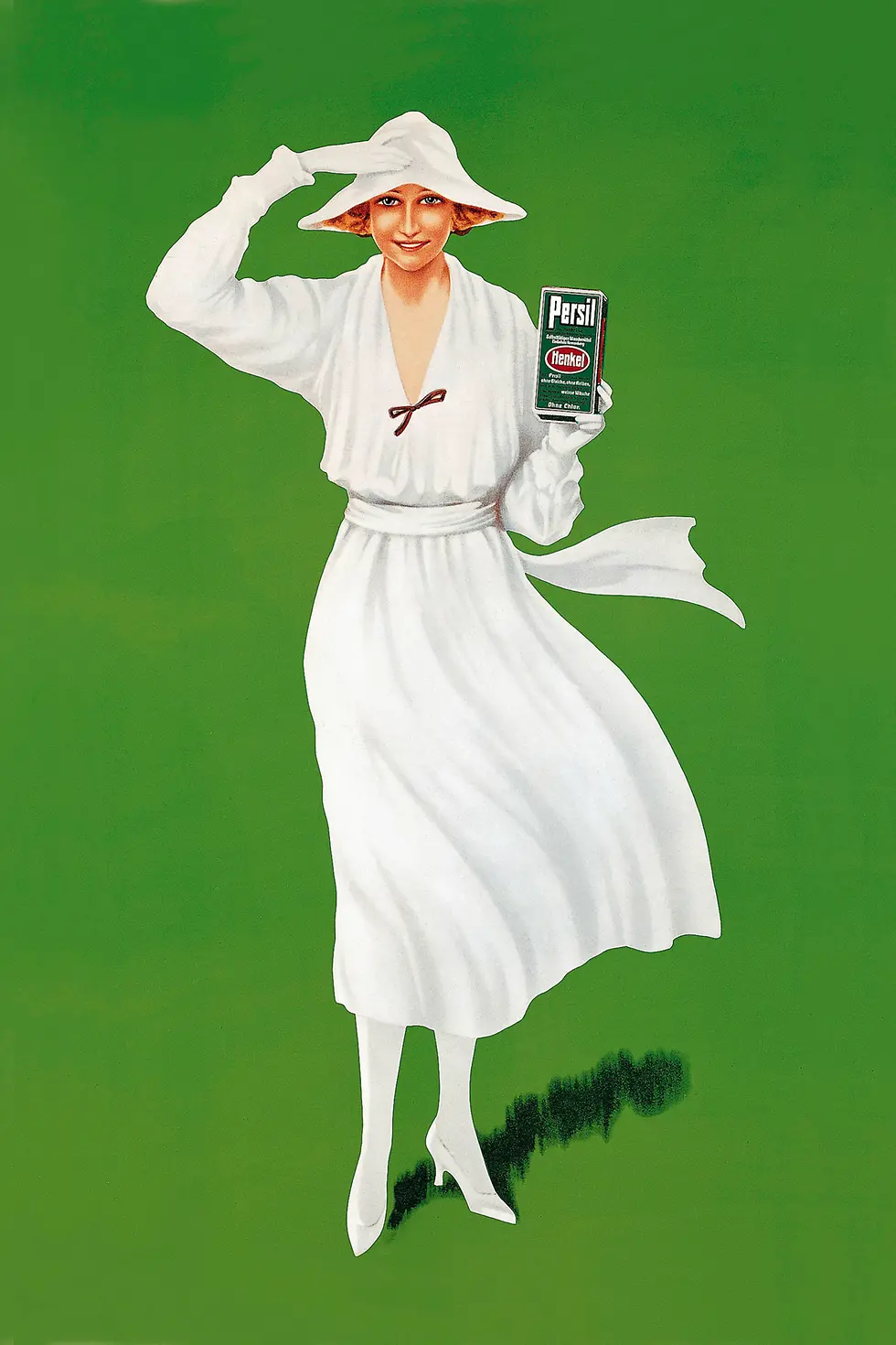 First Persil advertising with the “White Lady”